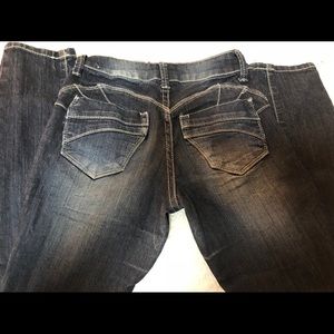 EUC Blue Asphalt Skinny Jeans Size 0 Short.